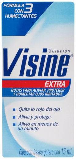 Visine Extra Gotas 15Ml (Lubricantes Ocular) - WeCare Pharma