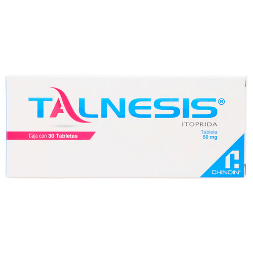 Talnesis 50Mg Con 30 Tabletas (Itoprida) 1 - 7501088513701