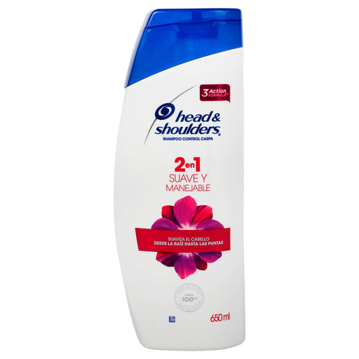 Head & Shoulder 2 En 1 Shampoo 650Ml - WeCare Pharma