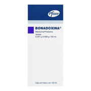 Bonadoxina Jarabe 0.297G/0.608G/100Ml 120Ml (Meclizina/Piridoxina) - WeCare Pharma