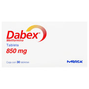 Dabex 850Mg Con 30 Tabletas (Metformina) - WeCare Pharma