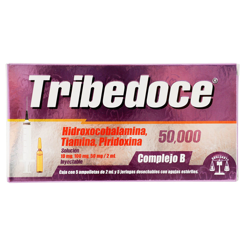 Tribedoce Jeringa 5 000Unid Con 5 (Complejo B) - WeCare Pharma