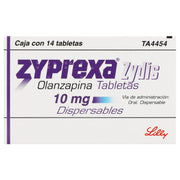 Zyprexa Zydis Disp 10Mg Con 14 Tabletas (Olanzapina) - WeCare Pharma