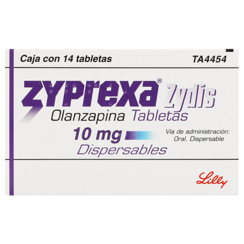 Zyprexa Zydis Disp 10Mg Con 14 Tabletas (Olanzapina) - WeCare Pharma