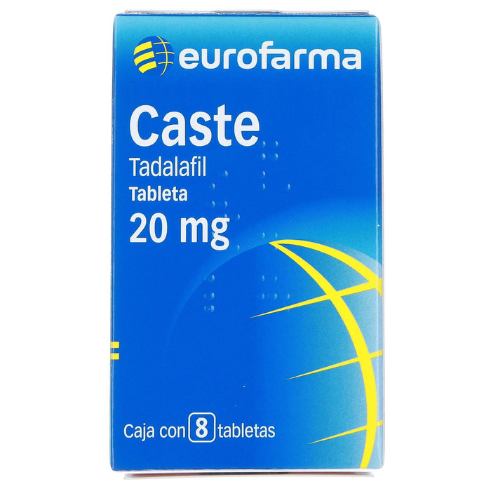 Caste (Tadalafil) Tabletas 20Mg Con 8 - WeCare Pharma