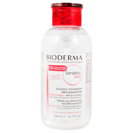 Bioderma Sensibio H2O Agua Micelar Bomba 500Ml 1 - 3401396991779