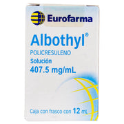 Albothyl Solución 407.5Mg 12Ml (Policresuleno) - WeCare Pharma