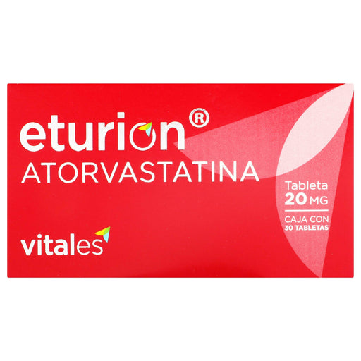 Eturion 20Mg Con 30 Tabletas (Atorvastatina) - WeCare Pharma