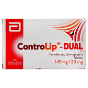 Controlip Dual 145Mg/20Mg Con 30 Capsulas (Fenofibrato/Simvastatina) - WeCare Pharma