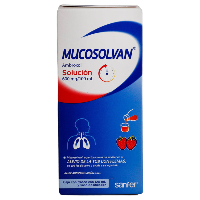 Mucosolvan (Ambroxol) Solución 600Mg/100 Ml 120Ml - WeCare Pharma