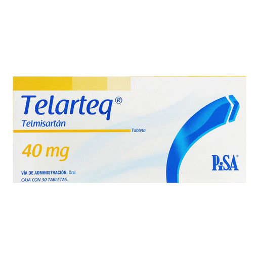 Telarteq 40Mg Con 30 Tabletas (Telmisartan) - WeCare Pharma
