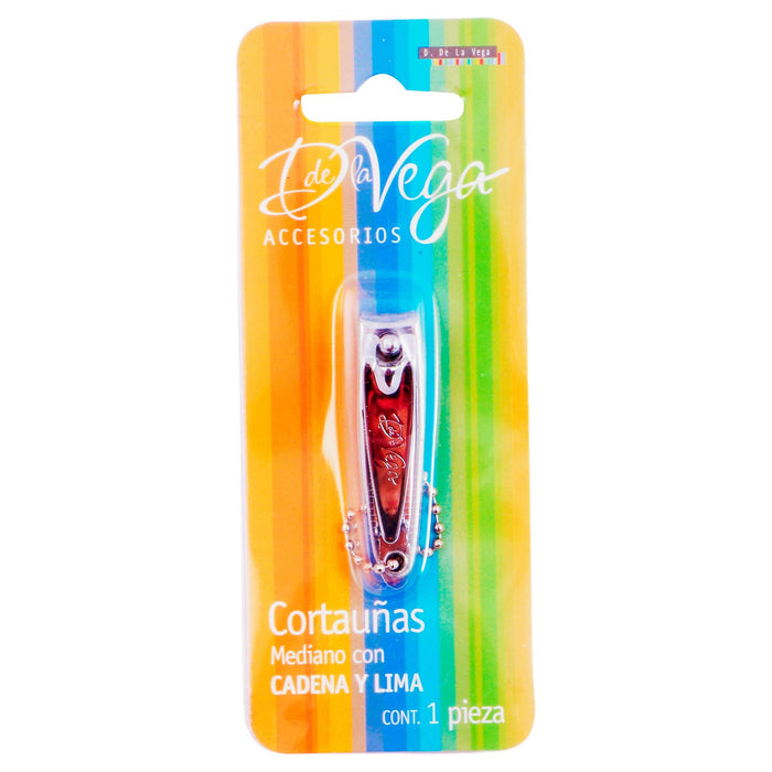 Corta Uñas De La Vega Mediano Lima Con 1 - WeCare Pharma