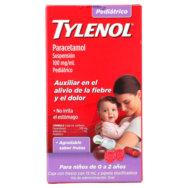 Tylenol Pediatrico Suspensión 100Mg/Ml (Paracetamol) - WeCare Pharma