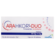 Arahkor Duo 60Mg/5Mg Con 30 Tabletas (Fimasartan/Amlodipino) - WeCare Pharma