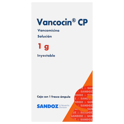 Vancocin Cp Frasco 1G Con 1 Ampulas (Vancomicina) - WeCare Pharma