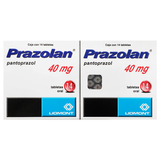 Prazolan 40Mg Con 28 Tabletas (Pantoprazol) 1 - 7501299303474