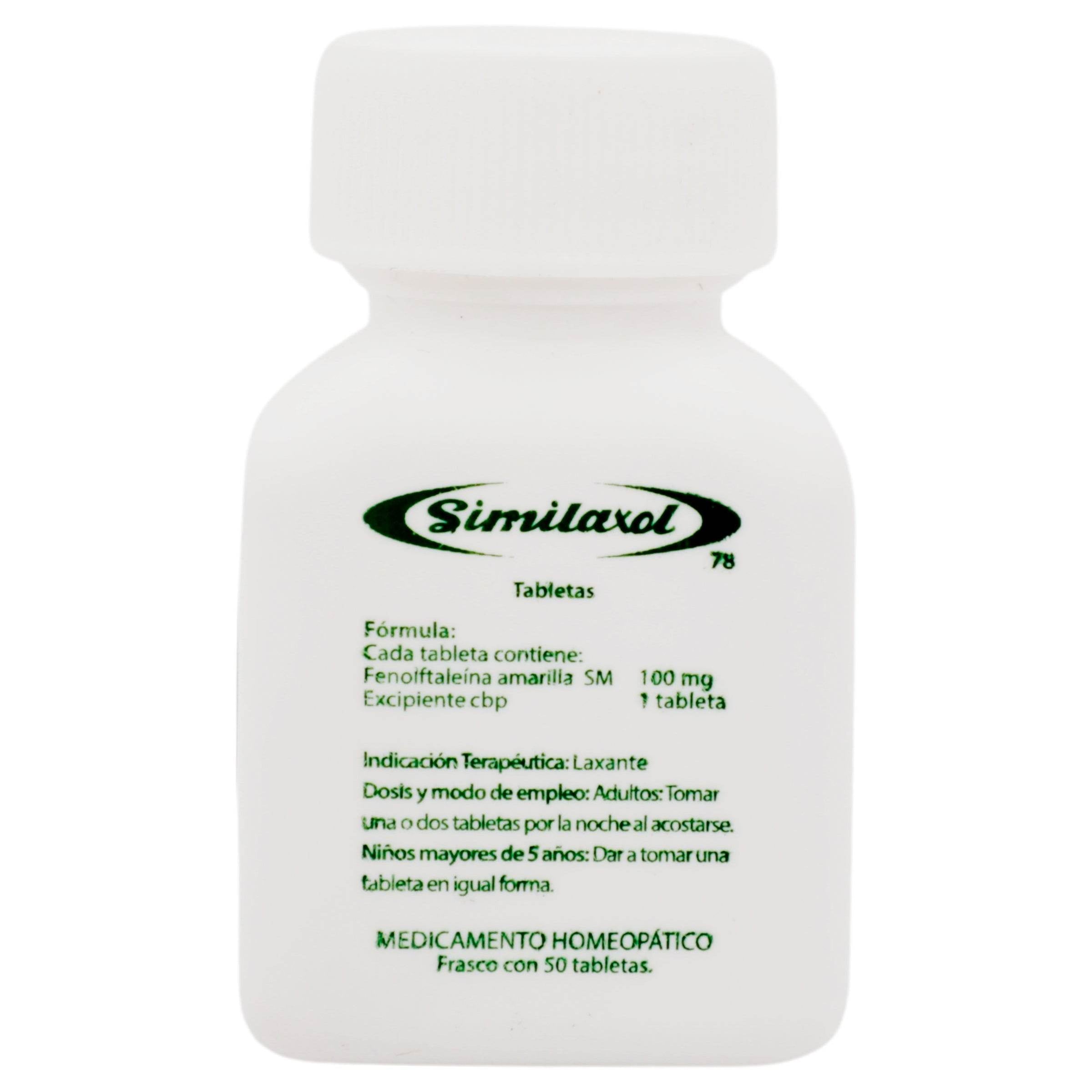 Similaxol 100Mg Con 50 Tabletas (Fenolftaleina) — WeCare Pharma