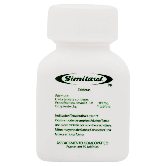 Similaxol 100Mg Con 50 Tabletas (Fenolftaleina) - WeCare Pharma