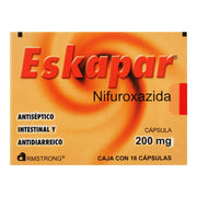 Eskapar 200Mg Con 16 Capsulas (Nifuroxazida) - WeCare Pharma