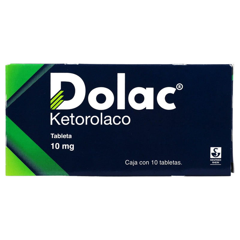 Dolac 10Mg Con 10 Tabletas (Ketorolaco) - WeCare Pharma