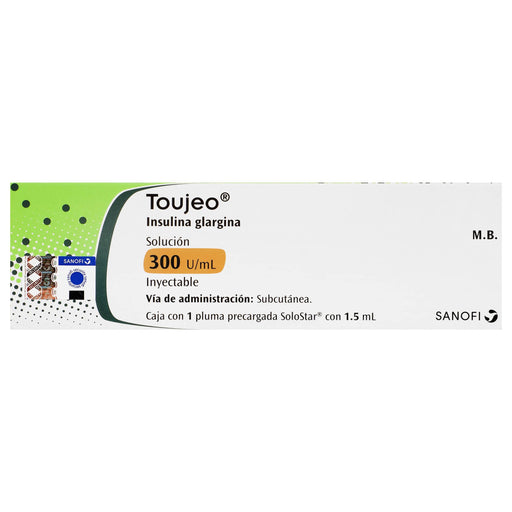 Toujeo Pluma 300Unid/Ml 1.5Ml Con 1 (Insulina Glargina) - WeCare Pharma