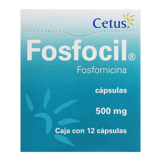 Fosfocil 500Mg Con 12 Capsulas (Fosfomicina) - WeCare Pharma