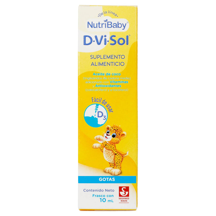 D-Vi-Sol Gotas 10Ml (Vitamina D3) - WeCare Pharma