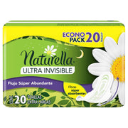 Toalla Sanitaria Naturella Super Abundante Con 20 - WeCare Pharma