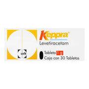 Keppra 1G Con 30 Tabletas (Levetiracetam) - WeCare Pharma