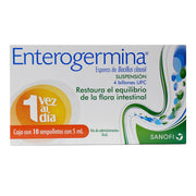 Enterogermina Suspensión 4 Billones Ufc 5Ml Con 10 (Bacillus Clausii) - WeCare Pharma