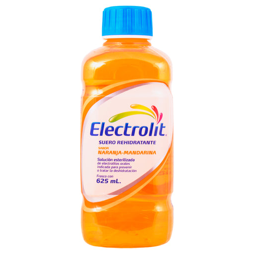 Electrolit Frasco 625Ml Naranja (Electrolitos Orales) 1 - 7501125104688