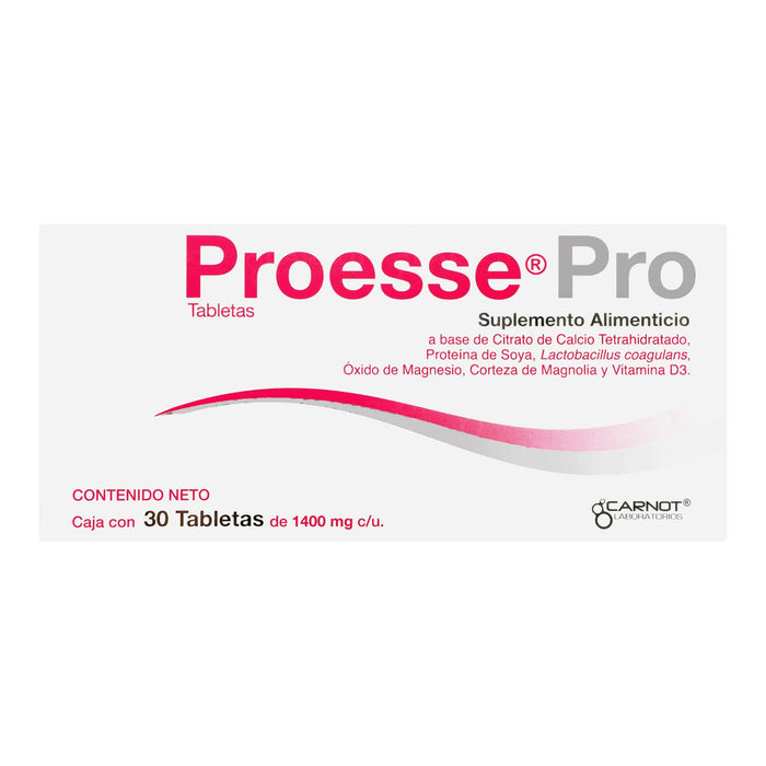 Proesse Pro 1400Mg Con 30 Tabletas (Suplemento Alimenticio) - WeCare Pharma