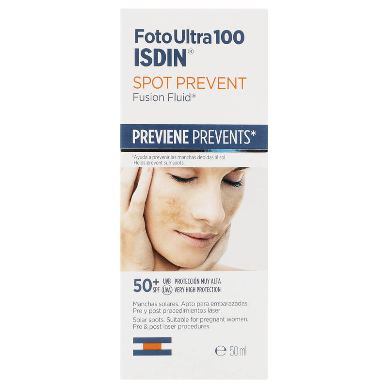 Isdin Foto Ultra100 Spot Prevent Fusion Fluid Fps50 50Ml - WeCare Pharma