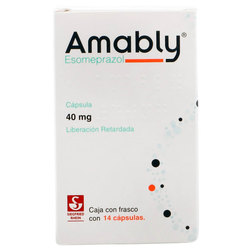 Amably 40Mg Con 14 Capsulas (Esomeprazol) - WeCare Pharma