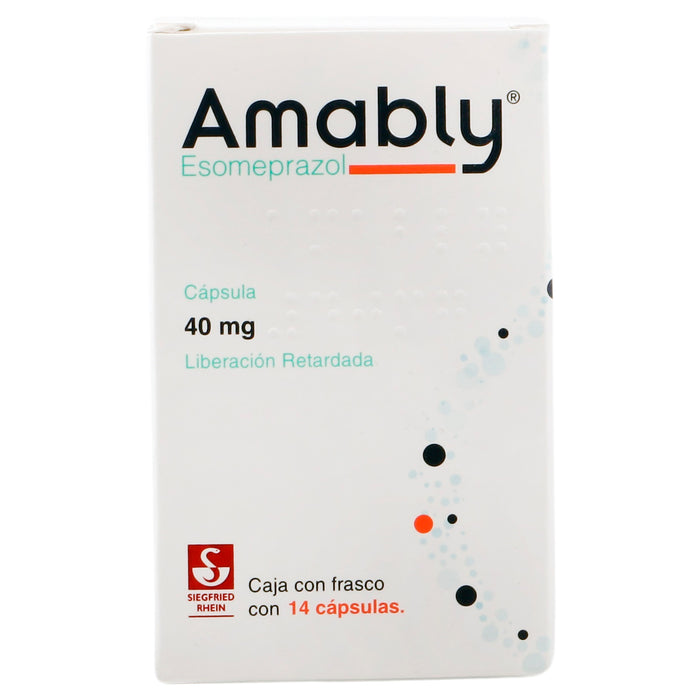 Amably 40Mg Con 14 Capsulas (Esomeprazol) 1 - 7501300420985