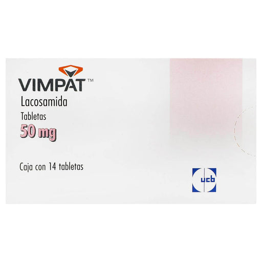Vimpat 50Mg Con 14 Tabletas (Lacosamida) - WeCare Pharma