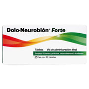 Dolo-Neurobion Forte Con 30 Tabletas (Diclofenaco/Vit B) - WeCare Pharma