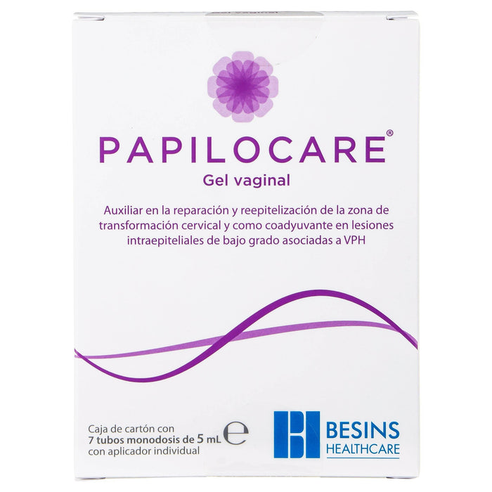 Papilocare Gel Vaginal Con 7 Tubos Monodosis - WeCare Pharma