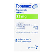 Topamax 25Mg Con 20 Tabletas (Topiramato) - WeCare Pharma