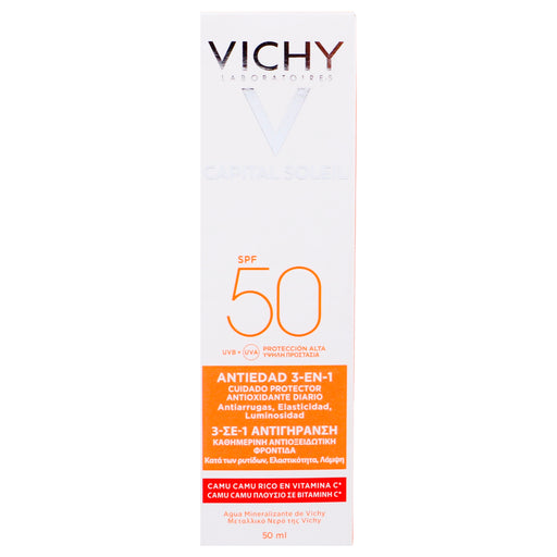 Vichy Capital Soleil Fps50 Antiedad 3En1 50Ml 1 - 3337875585231