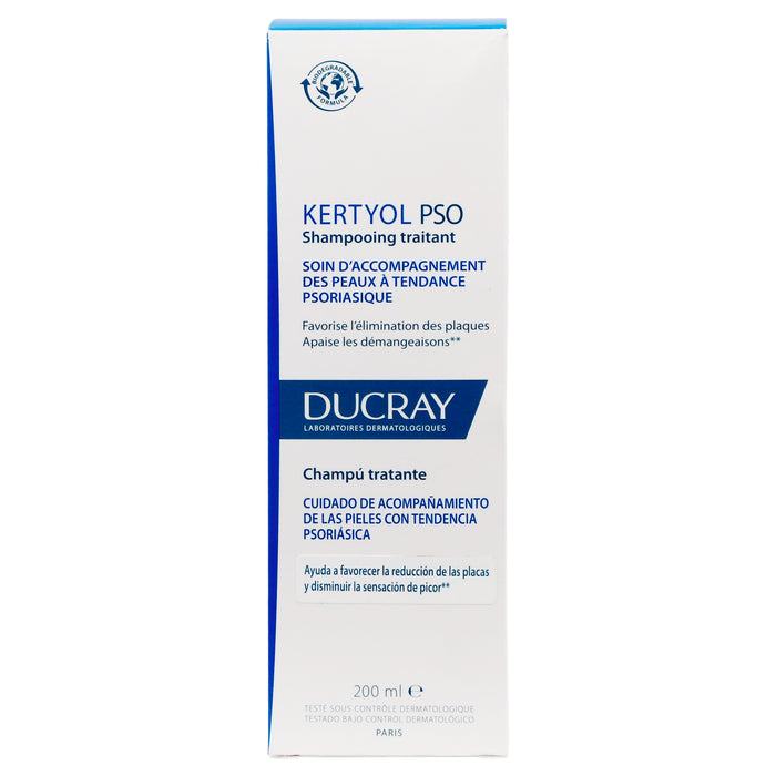 Ducray Kertyol Pso Shampoo Antipicor 200Ml 1 - 3282779293440