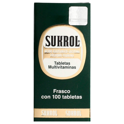 Sukrol Con 100 Tabletas (Multivitaminas) - WeCare Pharma