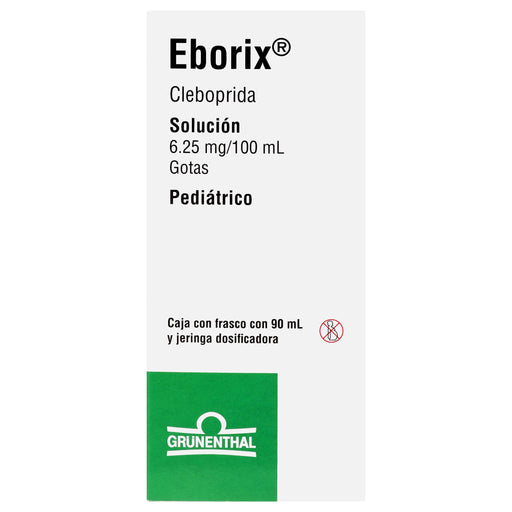 Eborix Solución 6.25Mg/100Ml Frasco 90Ml (Cleboprida) - WeCare Pharma
