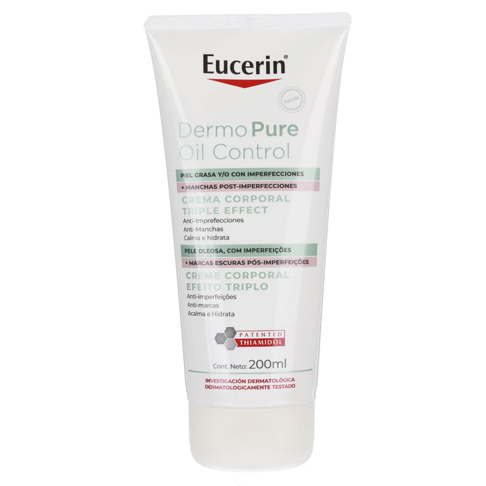Eucerin Dermo Pure Oil Control Crema Corporal 200Ml - WeCare Pharma