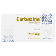 Carbazina 200Mg Con 20 Tabletas (Carbamazepina) - WeCare Pharma