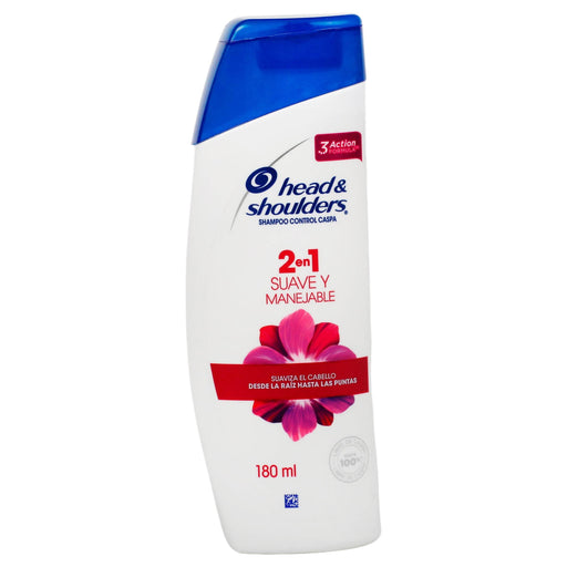 Head & Shoulder 2 En 1 Shampoo 180Ml - WeCare Pharma
