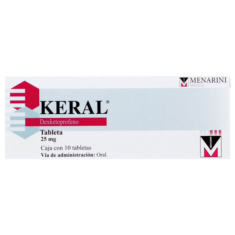 Keral 25Mg Con 10 Tabletas (Dexketoprofeno) - WeCare Pharma