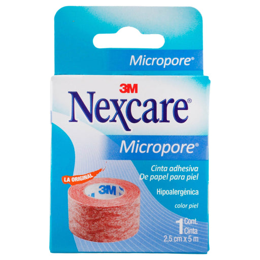 Cinta Microporosa Nexcare Piel 2.5X5Cm - WeCare Pharma