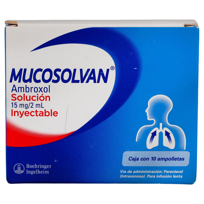 Mucosolvan 15Mg Con 10 Ampulas (Ambroxol) - WeCare Pharma