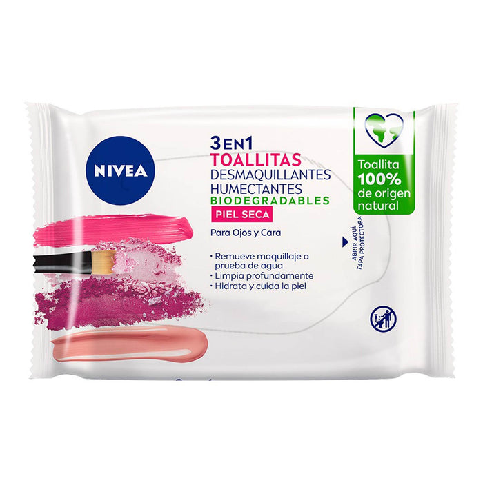 Toallitas Desmaquillantes Nivea 3 En 1 P/Seca Con 25 - WeCare Pharma